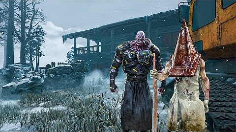 DBD | Pyramid Head & Nemesis Gameplay (No Commentary)