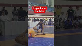 Priyanka Sscbvs Radhika Harselection Trails For Asian Wrestling Championsip 2025