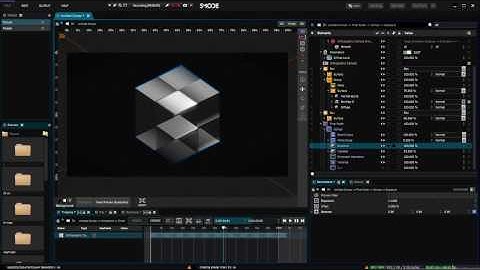 Smode Tutorial 7.5 #11 - Random VJ loop using smode Synth (PLACE has been renamed 3D TRANSFORM)