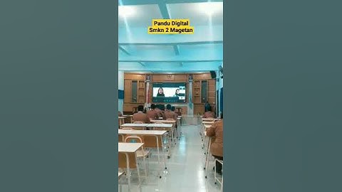 Webinar Literasi Digital Sektor Pendidikan bersama Pandu Digital di SMKN 2 Magetan 17-3-2023