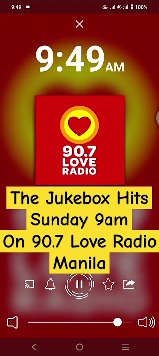The Jukebox Hits on 90.7 Love Radio Manila 2025