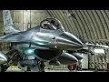F-16 Fighter Jets At Spangdahlem Air Base Taxi & Takeoff