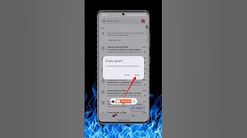 Gmail se spam messages permanently delete kaise kare | Gmail Spam clean tips 2025 .#gmail