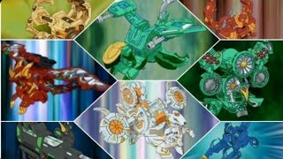 Bakugan Gundalian invaders All Battle Gear Boosts&Showcase (Season 2 And Season 3)