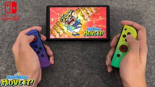 WarioWare: Move it on Nintendo Switch Gameplay | Switch Oled Gameplay