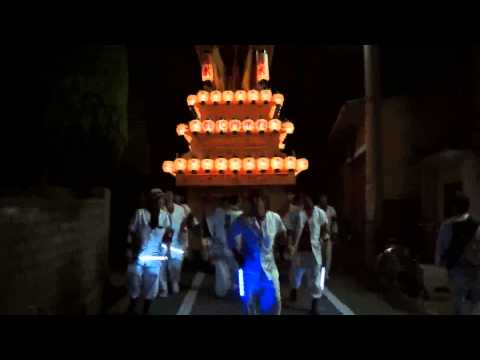西条祭り　2012年清水町屋台