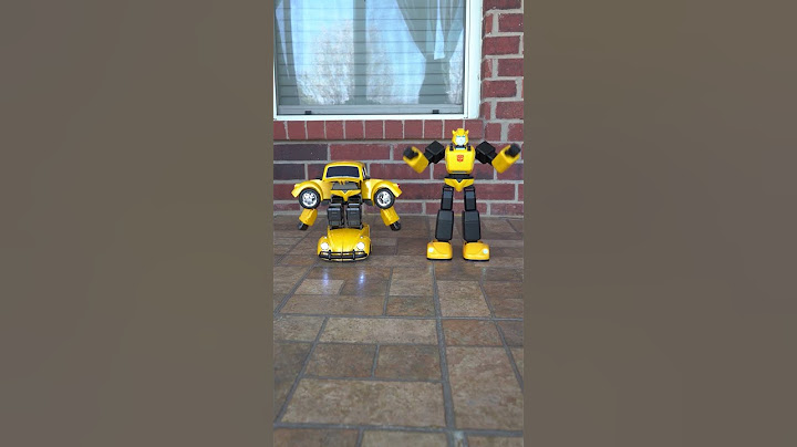 Robosen Bumblebee dapat berubah ￼#transformers #robosen
