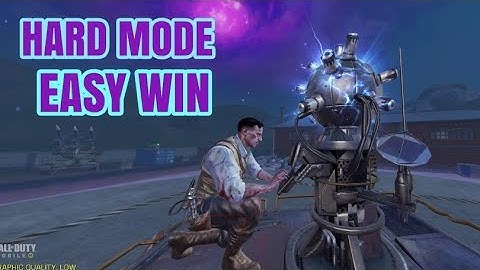 Undead Siege - Hard Mode | Easy Win Gameplay in COD Mobile!