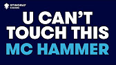 Mc Hammer U Can T Touch This Karaoke With Lyrics Youtube