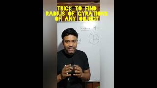 Trick to find radius of gyration of any object. #radiusofgyration #neet2022 #jee2022 #physics