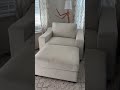 ELUCHANG 47" Oversized Single Sofa with Ottoman