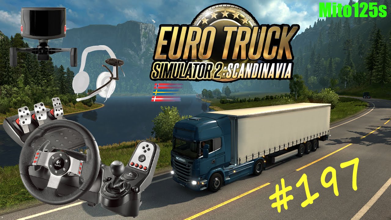 Euro Truck Simulator 2 197 + Logitech G27 + TrackIR 5 + TrackClip PRO YouTube