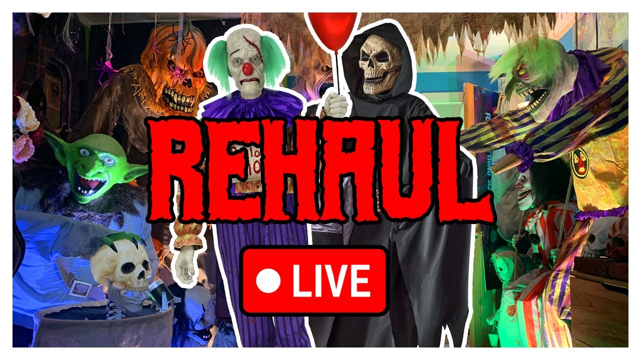 LIVE Rehauling the GMHaunts Studio | Moving in The Black Heart and Heckles!