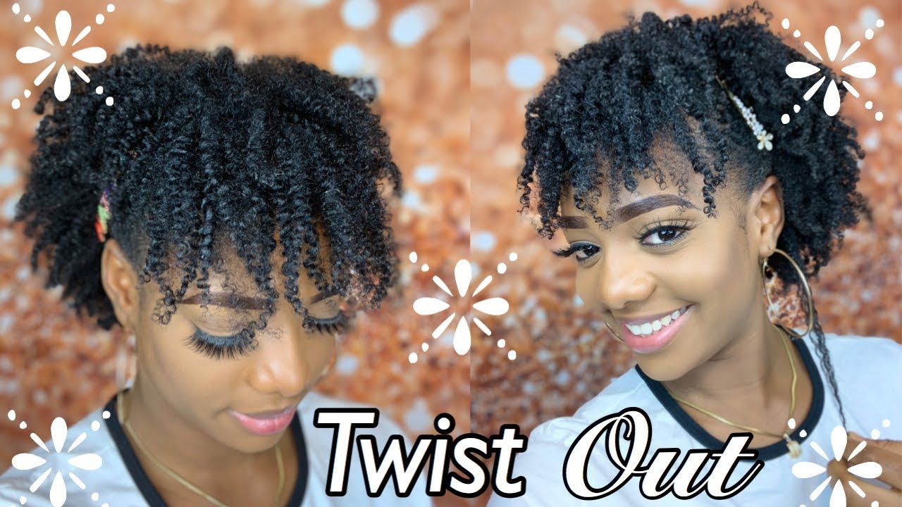 How to Perfect Twist Out on 4c Natural Hair Aunt Jackie's Ice Curl Jelly YouTube
