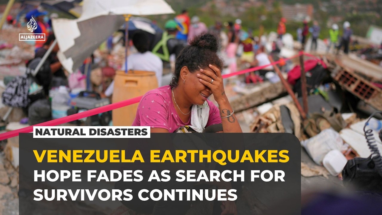 Venezuela earthquakes death toll nears 2,000 as hopes of finding survivors fade