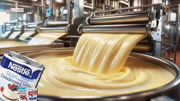 How Condensed Milk is Made In Factories: Amazing Process!