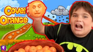 Cover Orange GAME APP! Squished Orange Fun with HobbyKids