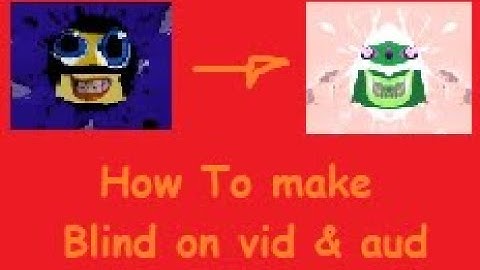 How To make Blind on VideoPad & aud (Wrong) | IMAGINALEXISS