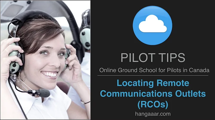 Pilot Tip - Locating Remote Communications Outlets RCOs