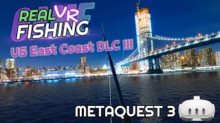 REAL VR FISHING - US East Coast DLC auf der Metaquest 3 #vr #metaquest3 #vrgames