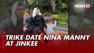 Download Lagu Manny at Jinkee Pacquiao, napa-holding hands sa pagsakay ng tricycle MP3