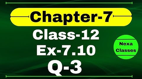 Class 12 Ex 7.10 Q3 Math | Chapter7 Class12 Math | Integration | Ex 7.10 Q3 Class 12 Math