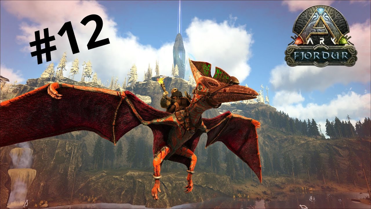 GIRAFUDOOO ARK SURVIVAL EVOLVED MAPA Fjordur (PARTE 12)