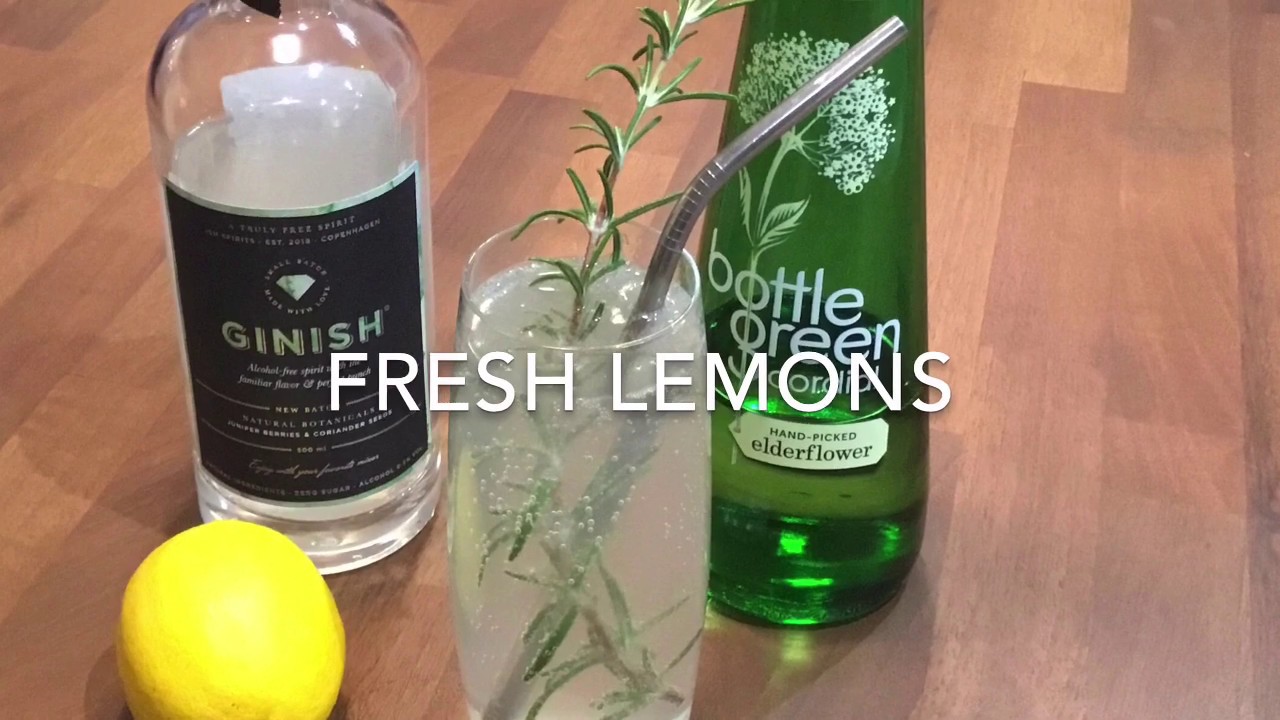 TOM COLLINS MOCKTAIL The Best Elderflower Tom Collins Mocktail YouTube