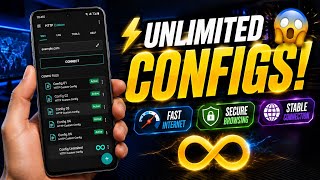 Create Unlimited HTTP Custom Config Files | Free Internet (2026) screenshot 3