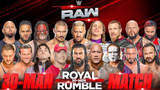 WWE 2K26 RAW – Legendary 30-Man Royal Rumble Simulation! screenshot 4