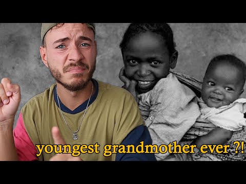 Video: The youngest grandmother in the world. Who is she?