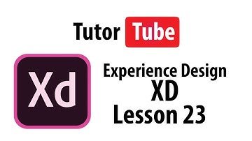 XD (Experience Design) Tutorial - Lesson 23 - Slide in Menu