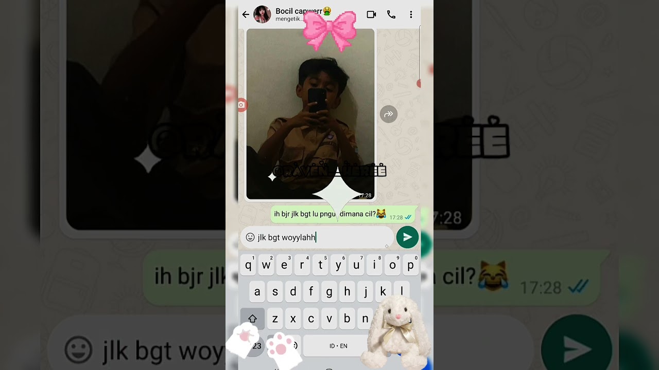 Kalo aku post ini rame ga gayaa?#nocopyright #edit #fakechat