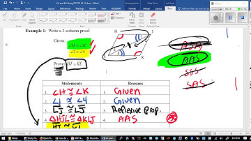 4.4-4.5 Using Congruent Triangles Spanish