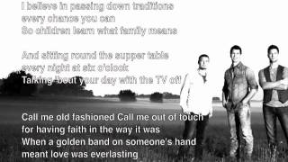 Call Me Old Fashioned - High Valley (Lyrics) chords