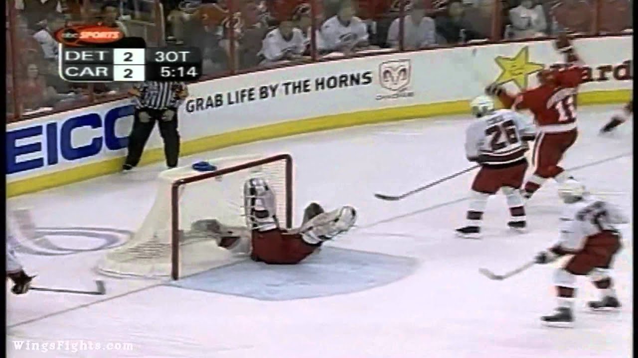 NHL Top 10 Playoff Overtime Goals 1995 2004 YouTube