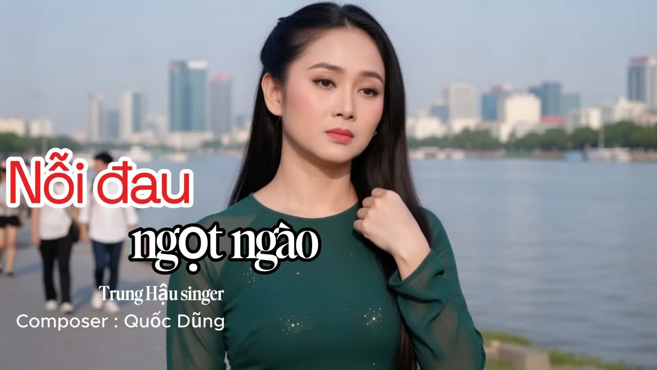 NỖI ĐAU NGỌT NGÀO | Bản Phối Mới | Trung Hậu singer | St : Quốc Dũng