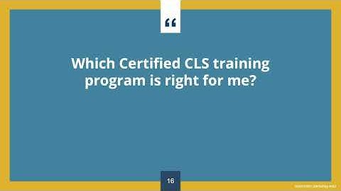 Clinical Laboratory Science Preparatory Program Online Information Session