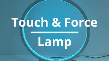 Nanomade - Force and Touch in lamp