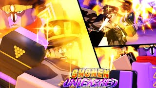 THE STARDUST CRUSADER, JOTARO IN SHONEN UNLEASHED..!