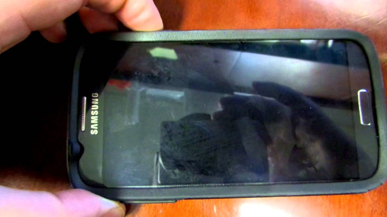 Samsung S4 green lines YouTube