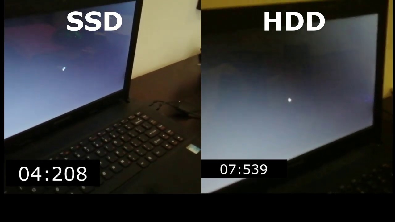 Сравнение HDD и SSD Colorful sl300