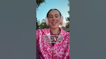 I don’t study grammar, I feel it. Thanks Airlearn #airlearn #languagelearning #relatable