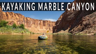 Kayaking Marble Canyon  Glen Canyon Dam to Lee's Ferry