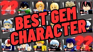 [ Updated ] Top 5 Best Gem Characters In Anime Dimensions (Roblox 2023)