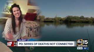 Police say no connection between Gilbert lake deaths in the East Valley