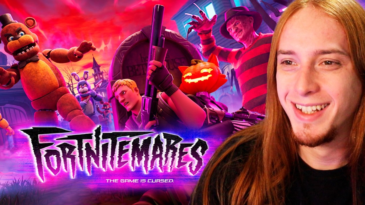 SAIU O TRAILER DE FORTNITEMARES! - REACT