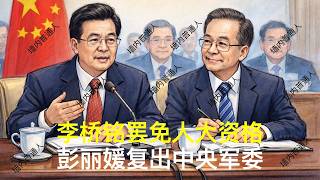 李桥铭罢免人大资格，彭丽媛复出中央军委｜胡锦涛｜温家宝｜刘源｜邓朴方｜汪洋｜胡春华｜党中央决策议事协调机构