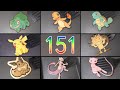 Pokemon gen 1 all pancake art  1151