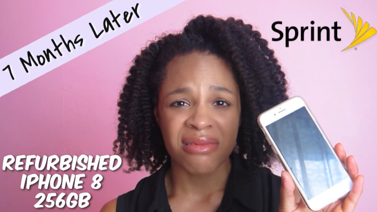 REFURBISHED IPhone 8 // 7 Month Update // SPRINT Flex Lease Plan